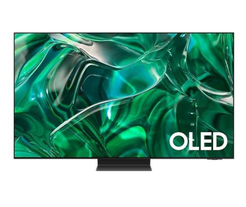 TV Set SAMSUNG 55" OLED/Smart 3840x2160 Tizen Titanium Black QE55S95CATXXH