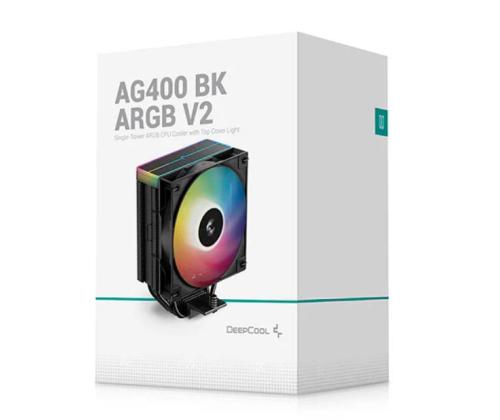 CPU COOLER S_MULTI/AG400 BK ARGB V2 DEEPCOOL
