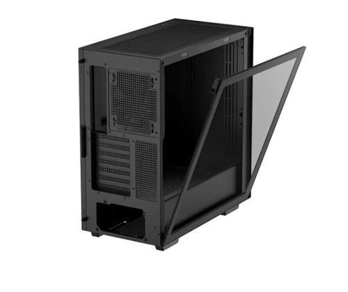 Case DEEPCOOL CH510 MiniTower Case product features Transparent panel Not included Colour Black R...
