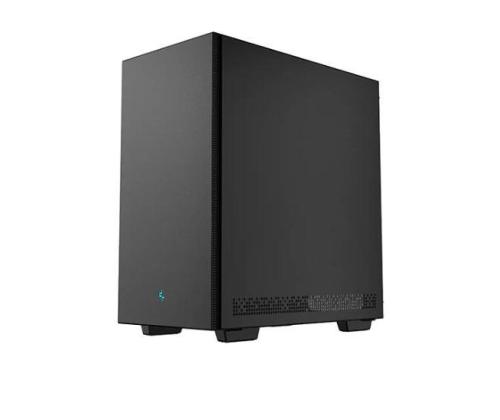 Case DEEPCOOL CH510 MiniTower Case product features Transparent panel Not included Colour Black R...