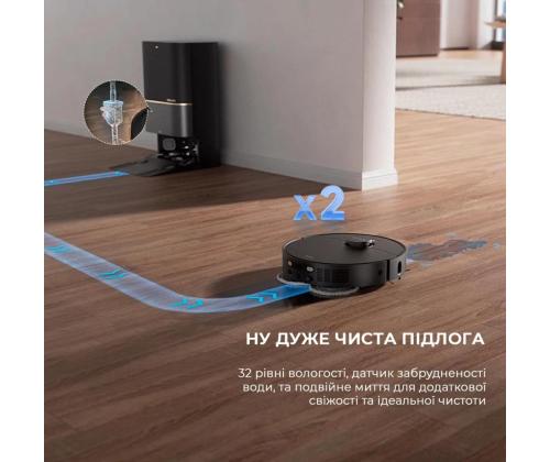 VACUUM CLEANER ROBOT X40 ULTRA/BK COMP RLX63CE-2-BK DREAME