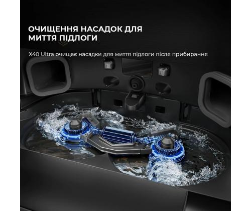 VACUUM CLEANER ROBOT X40 ULTRA/BK COMP RLX63CE-2-BK DREAME