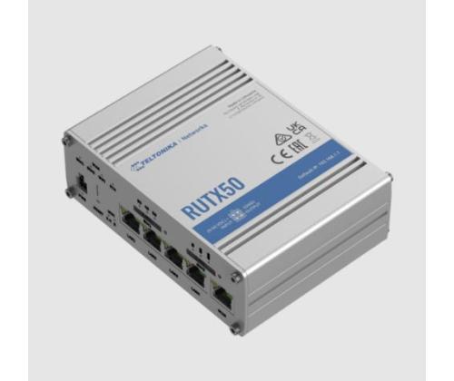 Wireless Router TELTONIKA IEEE 802.3 IEEE 802.3az IEEE 802.3u USB 2.0 RUTX50