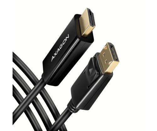 CABLE DP TO HDMI 1.8M/RVD-HI14C2 AXAGON