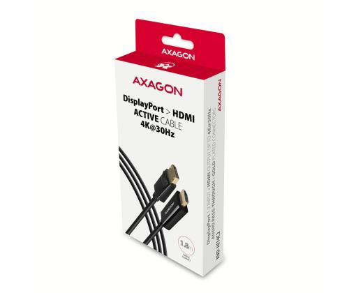 CABLE DP TO HDMI 1.8M/RVD-HI14C2 AXAGON