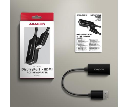 I/O ADAPTER DP TO HDMI/0.15M RVD-HI20N AXAGON