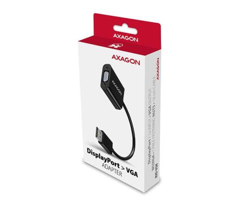 I/O ADAPTER DP TO VGA/0.15M RVD-VGN AXAGON