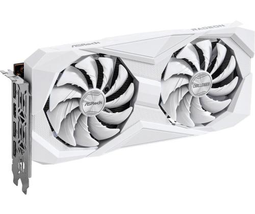 Graphics Card ASROCK AMD Radeon RX 6600 8 GB GDDR6 128 bit PCIE 4.0 8x GPU 1626 MHz Two and Half...
