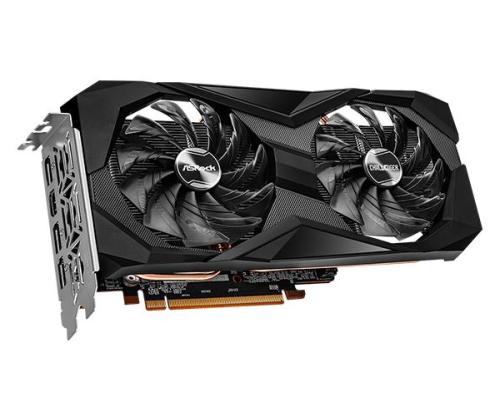 Graphics Card ASROCK AMD Radeon RX 6600 8 GB GDDR6 128 bit PCIE 4.0 16x GPU 1626 MHz Dual Slot...