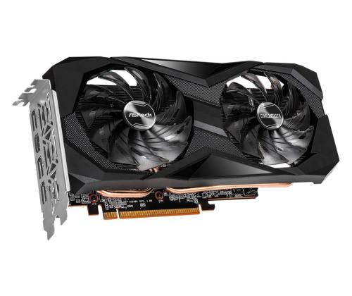 Graphics Card ASROCK AMD Radeon RX 6650 XT 8 GB GDDR6 128 bit PCIE 4.0 16x GPU 2106 MHz 1xHDMI...