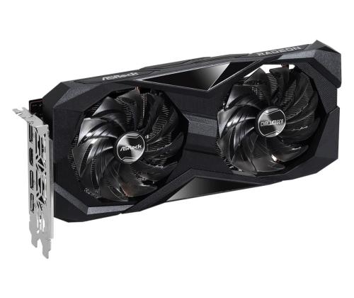 Graphics Card ASROCK AMD Radeon RX 6650 XT 8 GB GDDR6 128 bit PCIE 4.0 16x GPU 2106 MHz 1xHDMI...