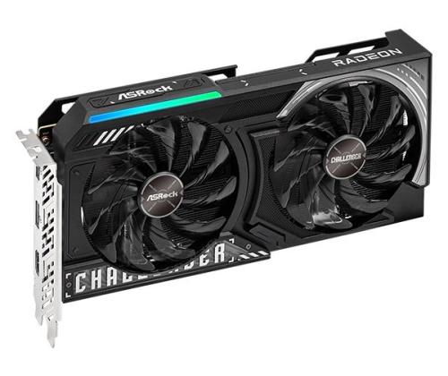 Graphics Card ASROCK AMD Radeon RX 9060 XT 16 GB GDDR6 128 bit PCIE 5.0 16x Dual Slot Fansink...