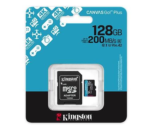 MEMORY MICRO SDXC 128GB UHS-I/W/A SDCG4/128GB KINGSTON