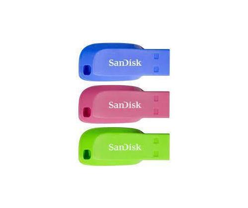 MEMORY DRIVE FLASH USB2 16GB/3PCS SDCZ50C-016G-B46T SANDISK