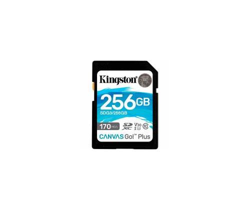 MEMORY SDXC 256GB UHS-I/SDG3/256GB KINGSTON