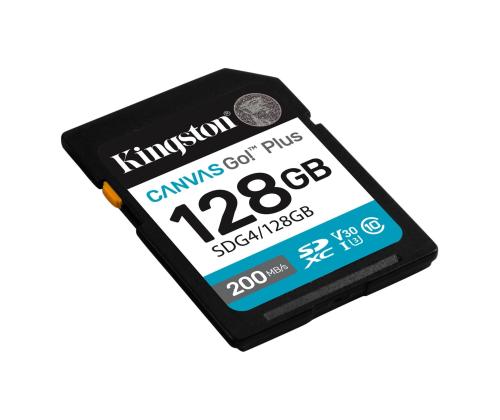 MEMORY SDXC 128GB UHS-I/SDG4/128GB KINGSTON