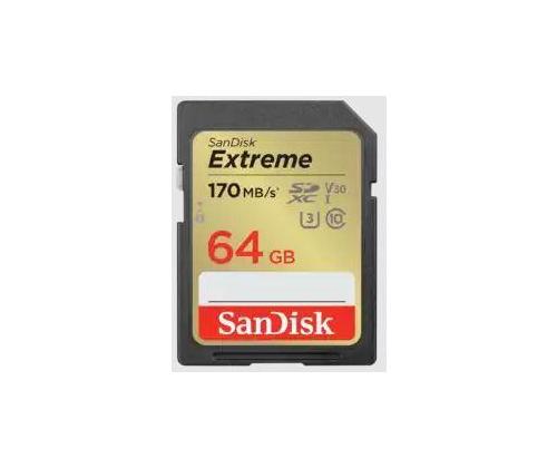 MEMORY SDXC 64GB UHS-1/SDSDXV2-064G-GNCIN SANDISK