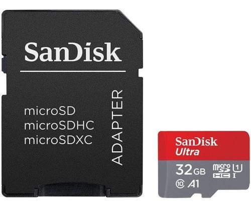 MEMORY MICRO SDHC 32GB UHS-I/W/A SDSQUA4-032G-GN6TA SANDISK