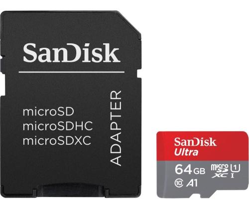 MEMORY MICRO SDXC 64GB UHS-I/W/A SDSQUAB-064G-GN6MT SANDISK