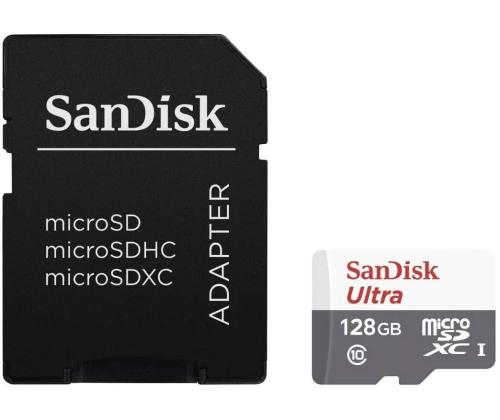 MEMORY MICRO SDXC 128GB UHS-I/W/A SDSQUNR-128G-GN6TA SANDISK