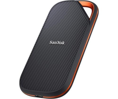 External SSD SANDISK Extreme Pro 2TB USB-C Write speed 3700 MBytes/sec Read speed 3800 MBytes/sec...