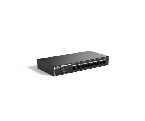 Switch DAHUA 10-Port Economical Gigabit PoE Switch with 8-Port PoE Type L2 SG1010LP
