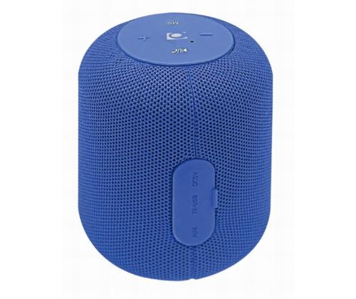Portable Speaker GEMBIRD Portable/Wireless 1xMicroSD Card Slot Bluetooth Blue SPK-BT-15-B
