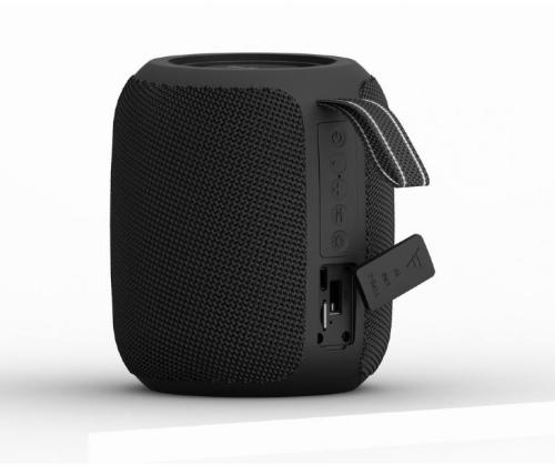 Portable Speaker GEMBIRD Black Portable/Wireless Bluetooth SPK-BT-LED-05-BK