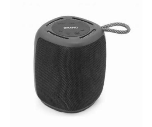 Portable Speaker GEMBIRD Black Portable/Wireless 1xUSB-C Bluetooth SPK-BT-LED-03-BK