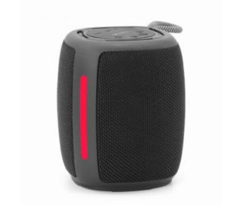 Portable Speaker GEMBIRD Black Portable/Wireless 1xUSB-C Bluetooth SPK-BT-LED-03-BK