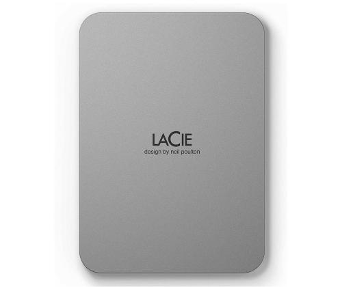 External HDD LACIE Mobile Drive 1TB USB-C Colour Silver STLP1000400