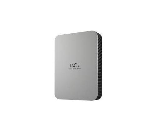 External HDD LACIE Mobile Drive Secure STLR2000400 2TB USB-C USB 3.2 Colour Space Gray STLR2000400
