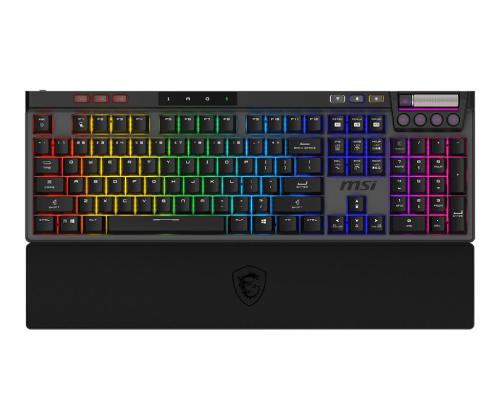 KEYBOARD GAMING BLACK US/STRIKE PRO W SILENT US MSI