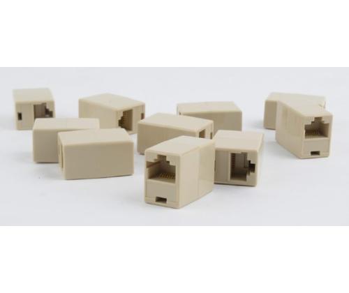 CABLE ACC IN-LINE COUPLER 8P8C/10 PCS BAG TA-350-10 GEMBIRD