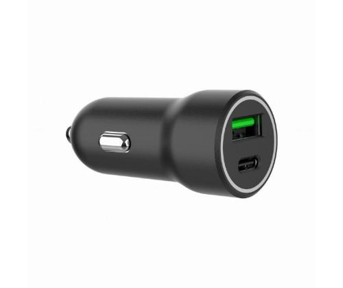MOBILE CHARGER CAR USB 2PORT/TA-UC-A2PDQC20-CAR-01 GEMBIRD