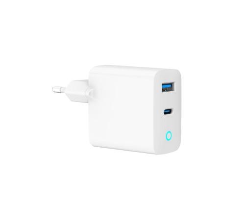 CHARGER USB 45W 2PORT GAN/TA-UC-PDQC45L-W-01 GEMBIRD