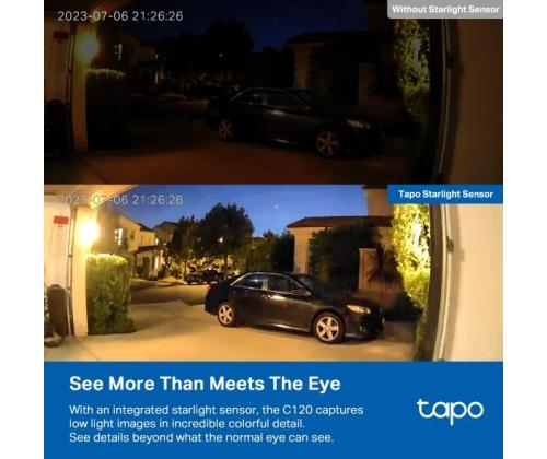 WRL CAMERA 2K QHD/TAPO C120 TP-LINK