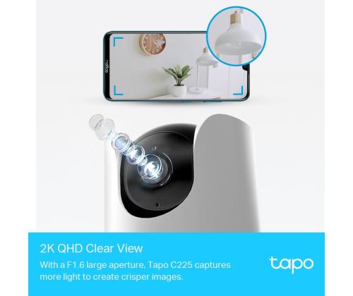 WRL CAMERA 2K QHD PAN/TILT/TAPO C225 TP-LINK