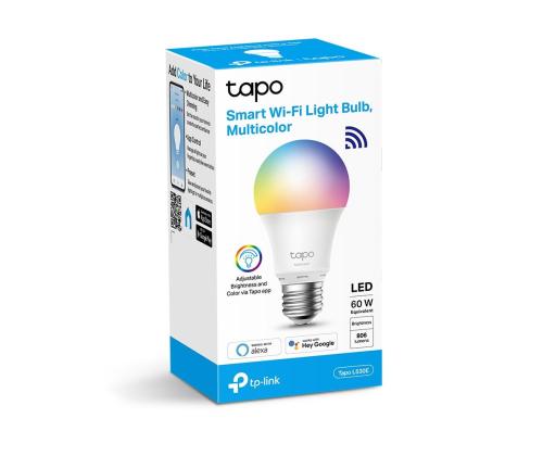Smart Light Bulb TP-LINK Power consumption 8.7 Watts Luminous flux 806 Lumen 6500 K Beam angle...