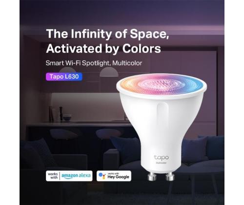 Smart Light Bulb TP-LINK Power consumption 3.7 Watts Luminous flux 350 Lumen Beam angle 40...