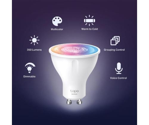 Smart Light Bulb TP-LINK Power consumption 3.7 Watts Luminous flux 350 Lumen Beam angle 40...