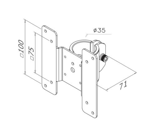 PC ACC THIN CLIENT MOUNT/10KG THINCLIENT-05 NEOMOUNTS