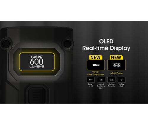 FLASHLIGHT T SERIES 600 LUMENS/TINI3 NITECORE