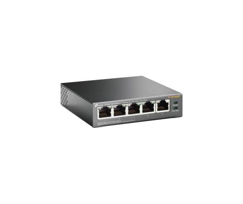 Switch TP-LINK Desktop/pedestal 5x10Base-T / 100Base-TX PoE ports 4 TL-SF1005P