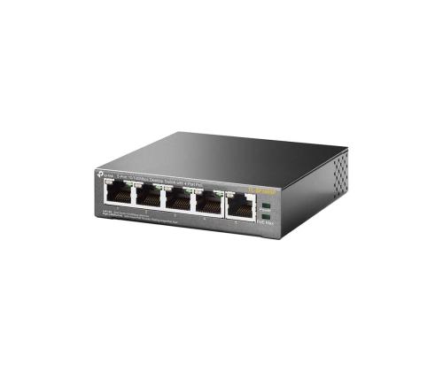 Switch TP-LINK Desktop/pedestal 5x10Base-T / 100Base-TX PoE ports 4 TL-SF1005P