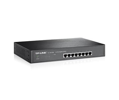 Switch TP-LINK Rack 8x10Base-T / 100Base-TX / 1000Base-T TL-SG1008