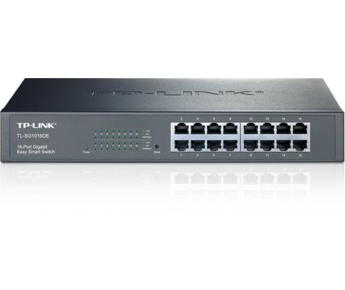 Switch TP-LINK 16x10Base-T / 100Base-TX / 1000Base-T TL-SG1016DE