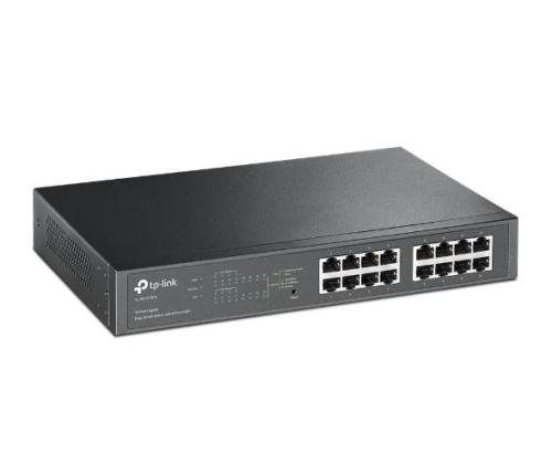 Switch TP-LINK Desktop/pedestal 16x10Base-T / 100Base-TX / 1000Base-T PoE+ ports 8 TL-SG1016PE