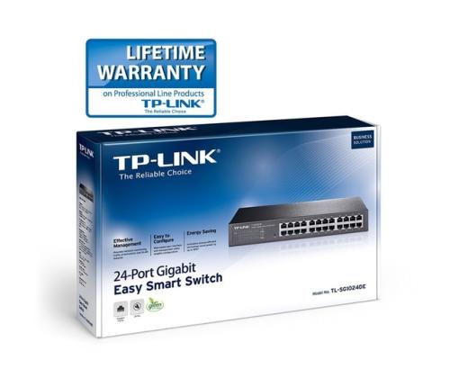 Switch TP-LINK 24x10Base-T / 100Base-TX / 1000Base-T TL-SG1024DE