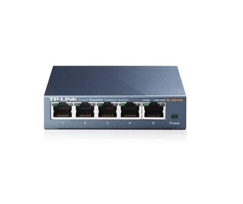 Switch TP-LINK 5x10Base-T / 100Base-TX / 1000Base-T TL-SG105